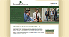 Desktop Screenshot of glnolalaw.com