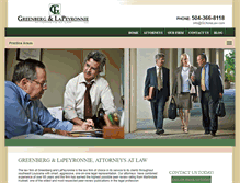 Tablet Screenshot of glnolalaw.com